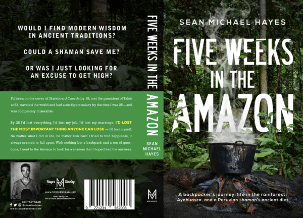 Five Weeks in the Amazon - Print Cover