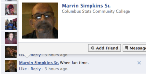 Creepy old man - And he's a minister!